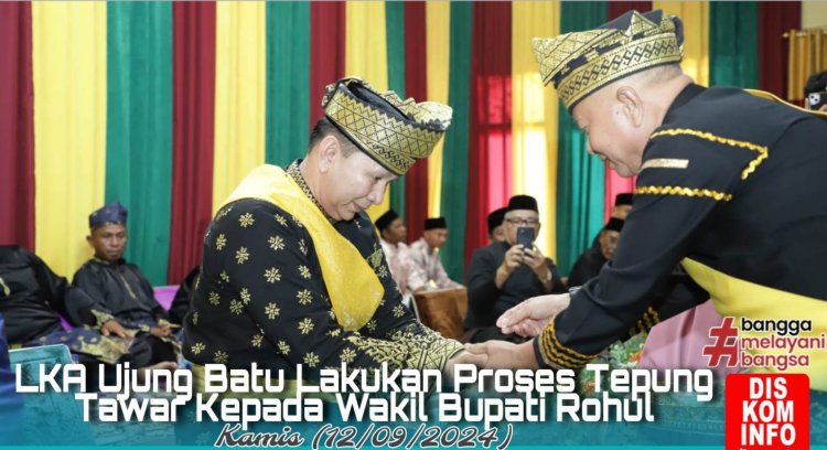 LKA Ujung Batu Tepung Tawari Wakil Bupati Indra Gunawan