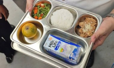 Delapan Sekolah di Kecamatan Tuah Madani Mulai Program Makan Siang Bergizi Hari Ini