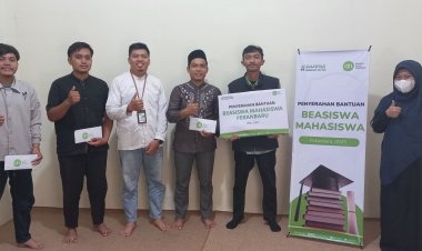 IZI Riau kembali Bantu Lunasi  Pembayaran UKT Mahasiswa UNRI Kurang Mampu