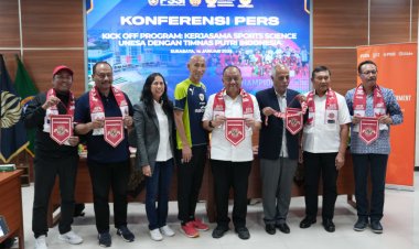 Timnas Putri Indonesia TC di Surabaya, PSSI Jalin Kerja Sama Strategis dengan UNESA