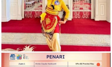 Shinta Claudia Nardiyanti Hantarkan BI Riau Juara 1 di Ajang "Best Talent BI 2025" 