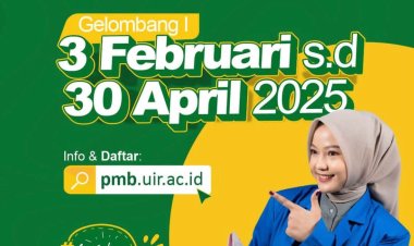 UIR Buka Penerimaan Mahasiswa Baru Tahun Akademik 2025/2026, Segini Biaya Pendaftarannya
