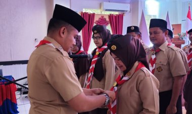 Pengurus Kwarran Bukit Raya Dilantik, Diajak Wujudkan Visi Misi Walikota Pekanbaru