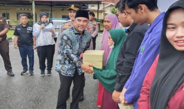 Ketua DPRD Kampar Apresiasi Baksos Polri Presisi Polres Kampar