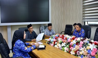 Komisi I DPRD Kampar Rapat Dengar Pendapat dengan Dinas Kominfosan Kampar