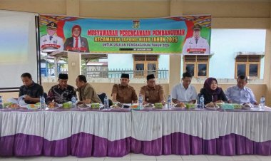 Ketua DPRD Kampar Ahmad Taridi Hadiri Musrenbangcam dan RKPD Kecamatan Tapung Hilir, Ini Pesannya