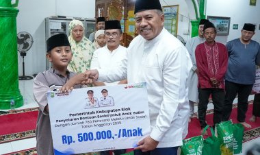 Alfedi Safari Safari Ramadan di Dusun Pusaka, Ajak Masyarakat Berzakat