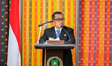 Pemkab Bengkalis Sampaikan Tanggapan Atas Pandum Fraksi Terhadap LKPJ 2024