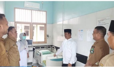 Wabup Rohul Syafarudi Tinjau RSUD Rohul, Pastikan Pelayanan Kesehatan Baik