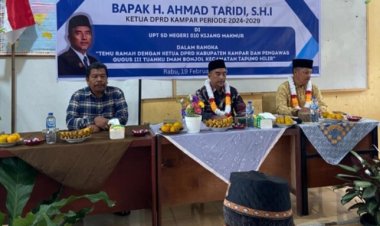Ketua DPRD Kampar Hadiri Temu Ramah Dengan Kepsek dan Pengawas Gugus III Tuanku Imam Bonjol