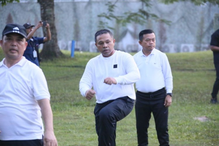 Ikuti Retret di Akmil, Gubri Abdul Wahid Dilatih Kekuatan Fisik Hingga Belajar Tata Pemerintahan