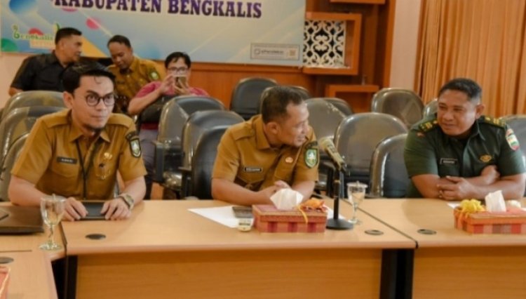 Wabup Bengkalis Ikut Rapat Pengendalian Inflasi Bersama Mendagri