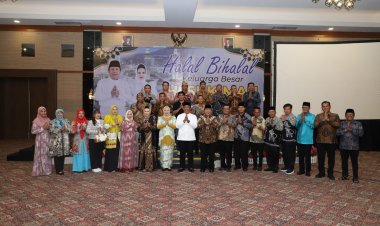 Bupati Rohul Anton Hadiri Undangan Halal Bihalal H Sukiman