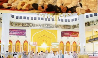 Bupati Rohul Sukiman Salat Idul Adha 1445 H di Masjid Islamic Center