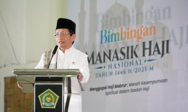 Ajak Jemaah Haji Indonesia Doakan Palestina, Menteri Agama Nasaruddin Umar: Itu kan Saudara Kita Juga!