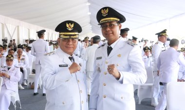 Presiden Prabowo Resmi Lantik H.Bistamam - Jhony Charles Sebagai Bupati dan Wakil Bupati Rohil