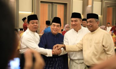 Hadir di Halal Bihalal HKR Pekanbaru, Anton Ajak Bersinergi Bangun Negeri