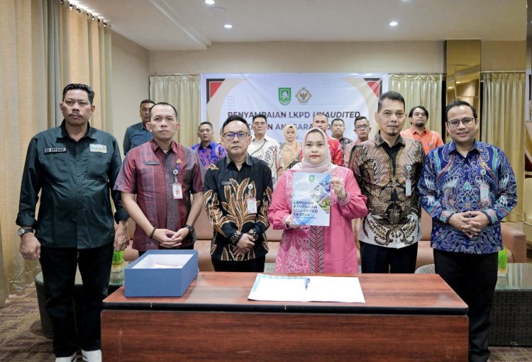 Serahkan LKPD Unaudited 2024 Ke BPK Tepat Waktu, Bupati Bengkalis Kasmarni Berharap WTP