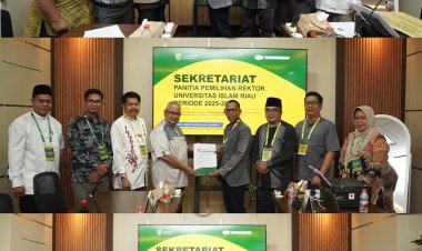 Tiga Dosen UIR Resmi Mendaftar sebagai Bakal Calon Rektor Periode 2025–2029