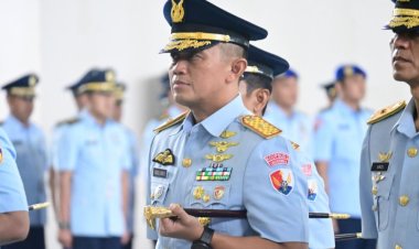 Marsma TNI Abdul Haris Dikukuhkan Jadi Danlanud Roesmin Nurjadin Pekanbaru