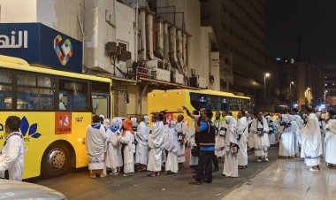 Bus Shalawat Inklusif Antar Jemput Jemaah Haji Indonesia dari Hotel ke Masjidil Haram Selama di Makkah