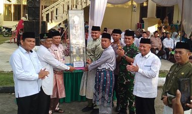 Kakan Kemenag Rohul Hadiri Pembukaan MTQ XVII Kecamatan Ujung Batu