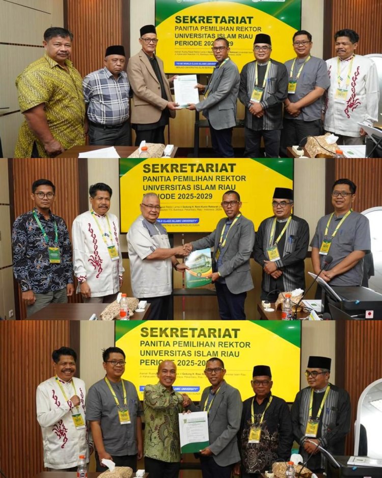 UIR Tetapkan Tiga Calon Rektor Periode 2025 – 2029