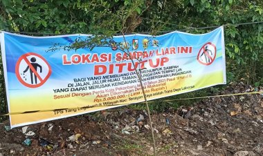 50 Kelurahan di Pekanbaru Sudah Aktifkan LPS, Warga Dilarang Buang Sampah di Pinggir Jalan