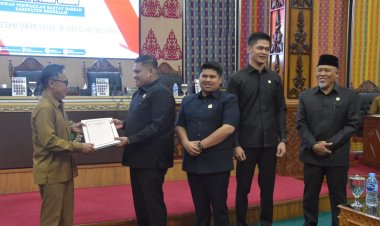 Bupati Bengkalis Terima Laporan Reses Masa Persidangan II Anggota DPRD Tahun Sidang 2025