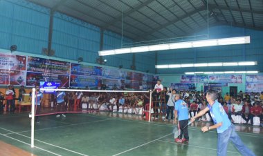Bupati Bengkalis Ingatkan Peserta Turnamen Badminton Bhayangkara Cup 2025 Junjung Sportifitas