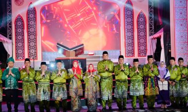 Pembukaan MTQ ke-43 Provinsi Riau di Bengkalis Spektakuler, Bupati: Jadikan Alquran  Nafas Dalam Pembangunan