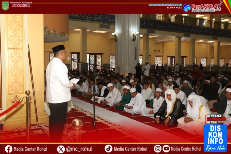 Bupati Rohul Ajak Masyarakat Maknai Idul Adha Sebagai Momentum Ketaatan dan Kebersamaan