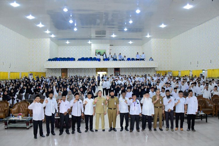 Bupati Bengkalis Minta Bantuan untuk Guru MDTA dan Madrasah Tepat Sasaran
