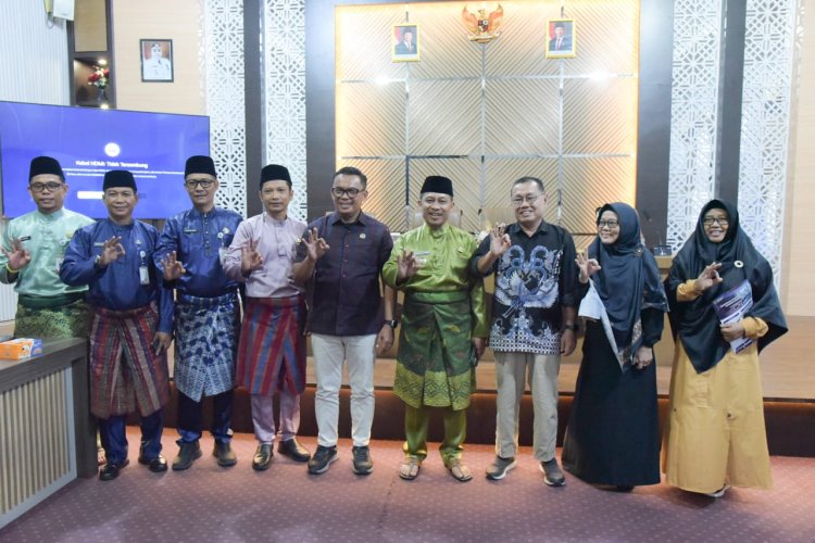 Wabup Bengkalis Terima Audiensi Penerimaan Mahasiswa Baru Pascasarjana UIR