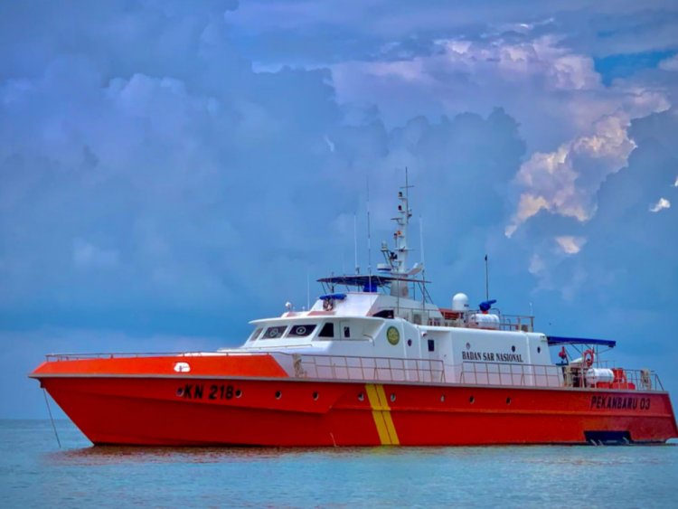 Atai Nelayan Rupat Utara Hilang Saat Jaring Udang di Perairan Beting Galah, Basarnas Pekanbaru Kerahkan Crew Rb 218