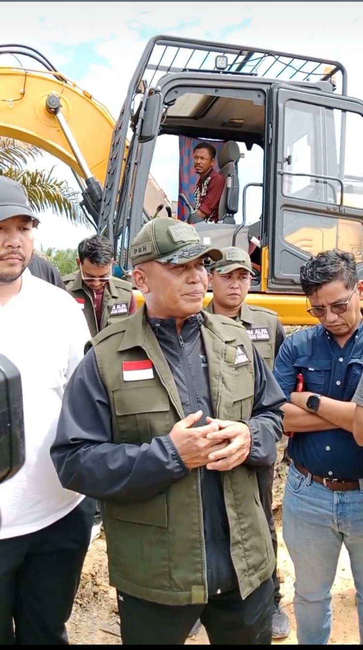 Satgas PKH Tumbang Sawit di Lahan 401 Ha di TNTN