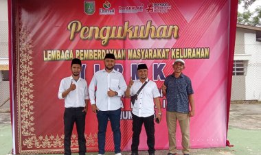Said Alwi Dilantik Jadi Ketua LPMK Dumai Kota: Siap Dorong Pemberdayaan Masyarakat dan Lapangan Kerja