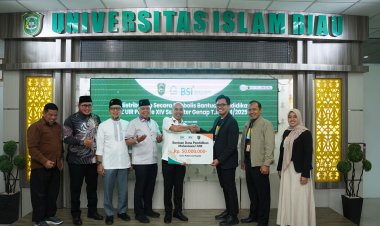 UPZ UIR Salurkan Bantuan Pendidikan untuk 25 Mahasiswa