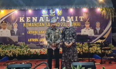 Letkol Lek Makmur Jabat Dansatrad 232 Dumai, Siap Bersinergi Wujudkan Dumai Kota Idaman