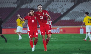 Hasil Timnas U-23 Indonesia vs Brunei Darussalam 8-0, Jens Raven Selebrasi Aura Farming Pacu Jalur di Piala AFF U-23 2025