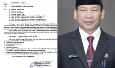 Dampak Kabut Asap, Pemkab Rohul Liburkan Siswa di Empat Kecamatan Mulai Hari Ini