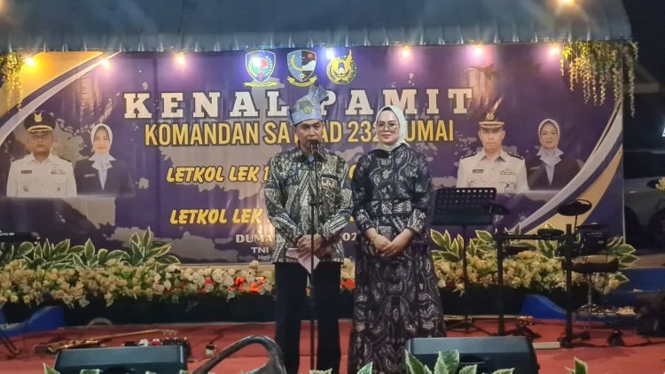 Letkol Lek Makmur Jabat Dansatrad 232 Dumai, Siap Bersinergi Wujudkan Dumai Kota Idaman