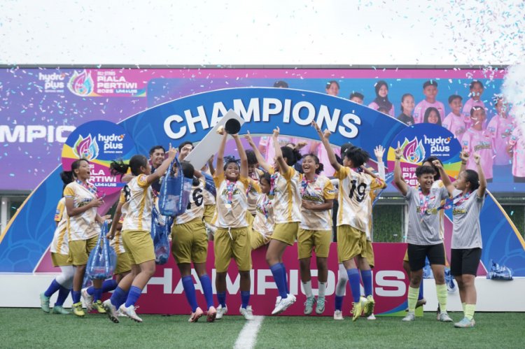 Menang 1-0 atas Tangerang, All Stars Bandung Juara HYDROPLUS Piala Pertiwi All Stars 2025, Fadilla Jadi Top Scorer