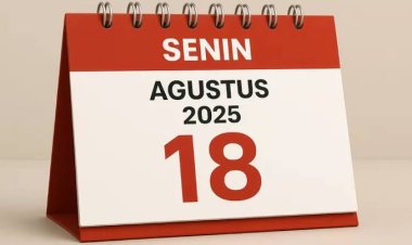 Pemerintah menetapkan Senin 18 Agustus 2025 sebagai hari libur nasional.