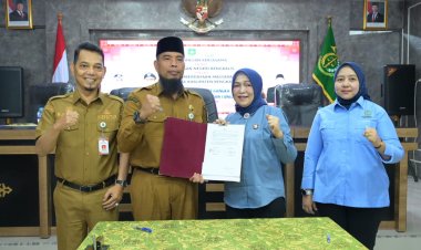 Pemkab Bengkalis dan Kejari Satukan Langkah Bangun Desa Bermarwah