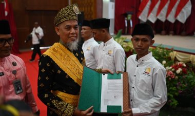 753 Warga Binaan Rutan Kelas II B Dumai Terima Remisi, Diserahkan Wali Kota Dumai H Paisal Secara Simbolis