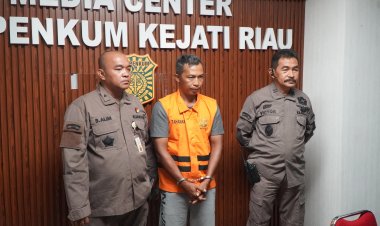 Tim Tabur Kejati Riau Tangkap Buronan Korupsi Dana Desa