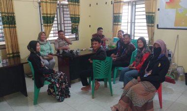 Masyarakat Bono Tapung Keluhkan Penyalahgunaan Narkoba Dalam 'Jumat Curhat' Polsek Tandun