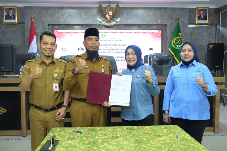 Pemkab Bengkalis dan Kejari Satukan Langkah Bangun Desa Bermarwah