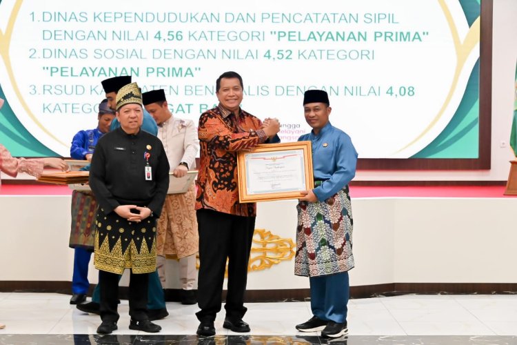 Tiga Instansi di Pemkab Bengkalis Raih Penghargaan PEKPPP Tahun 2024, Wabup Bagus Santoso: Ini Usaha dan Kerja Keras Semua